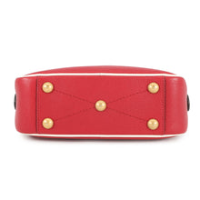 将图像加载到图库查看器中,GUCCI Adidas Logo Shoulder Bag Red/White702427 Leather