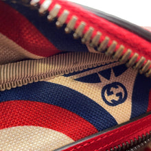 将图像加载到图库查看器中,GUCCI Adidas Logo Shoulder Bag Red/White702427 Leather