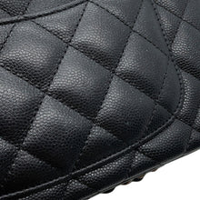 Load image into Gallery viewer, CHANEL Matelasse Single Flap ChainShoulder BlackA69900 Caviar Leather Size 20