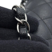 Load image into Gallery viewer, CHANEL Matelasse Single Flap ChainShoulder BlackA69900 Caviar Leather Size 20