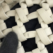 Load image into Gallery viewer, Bottega Veneta Cavallino Tote Bag White709612 Leather Canvas