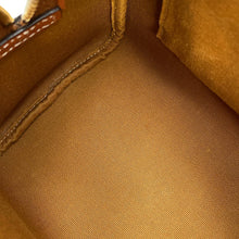 将图像加载到图库查看器中,CELINE Triomphe Boston 2-Way Handbag Tan197582 PVC Leather Size Small