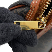 将图像加载到图库查看器中,CELINE Triomphe Boston 2-Way Handbag Tan197582 PVC Leather Size Small