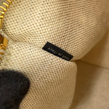 将图像加载到图库查看器中,MIUMIU Crochet Fabric Tote Natural/Cognac5BA283 Raffia Leather