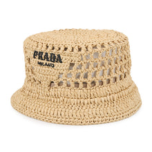 Load image into Gallery viewer, PRADA Bucket hat Size M/58㎝ Natural1HC137 Viscose