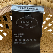 Load image into Gallery viewer, PRADA Bucket hat Size M/58㎝ Natural1HC137 Viscose