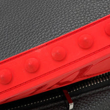 将图像加载到图库查看器中,Christian Louboutin Backpack Paris Black/Red1225145 Leather Rubber