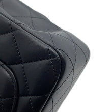 Load image into Gallery viewer, CHANEL Matelasse Top Handle Mini Flap Bag BlackAS2431 Lambskin Size 20