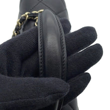 将图像加载到图库查看器中,CHANEL Matelasse Top Handle Mini Flap Bag BlackAS2431 Lambskin Size 20