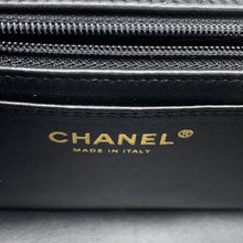 将图像加载到图库查看器中,CHANEL Matelasse Top Handle Mini Flap Bag BlackAS2431 Lambskin Size 20