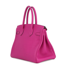 将图像加载到图库查看器中,HERMES Birkin Rose Purple Togo Leather Size 30