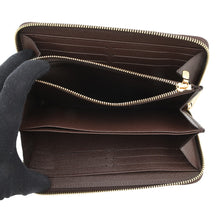 将图像加载到图库查看器中,LOUIS VUITTON Zippy Wallet BrownN41661 Damier ・Ebene