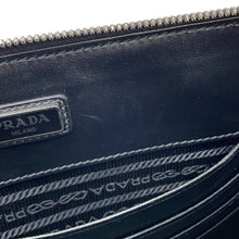 将图像加载到图库查看器中,PRADA Saffiano Leather Clutch Bag Black2VF056 Leather