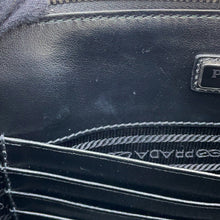 将图像加载到图库查看器中,PRADA Saffiano Leather Clutch Bag Black2VF056 Leather
