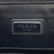 将图像加载到图库查看器中,PRADA Saffiano Leather Clutch Bag Black2VF056 Leather