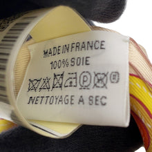 Load image into Gallery viewer, HERMES Twilly Brides de Gala Applique Pique Cream/Orange/Jaune Silk100%