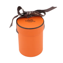 将图像加载到图库查看器中,HERMES Twilly Brides de Gala Applique Pique Cream/Orange/Jaune Silk100%