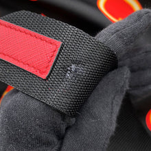 将图像加载到图库查看器中,PRADA Heart Pattern Backpack Black/Red1BZ006 Nylon