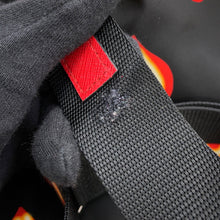 将图像加载到图库查看器中,PRADA Heart Pattern Backpack Black/Red1BZ006 Nylon