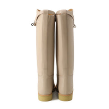 Load image into Gallery viewer, HERMES Faustin long boots Beige Leather Size 37