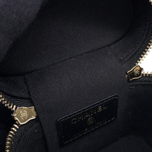 将图像加载到图库查看器中,CHANEL Matelasse 2WAY Chain Vanity Case BlackAP2503 Caviar Leather