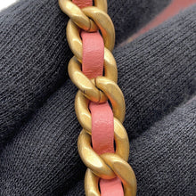 Load image into Gallery viewer, CHANEL Vanity Top Handle ChainShoulder Bag Pink Lambskin Size Mini