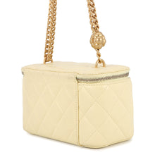 Load image into Gallery viewer, CHANEL Vanity ChainShoulder Bag Light YellowAP3301 Lambskin