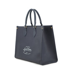Load image into Gallery viewer, LOUIS VUITTON Onthego MM NavyM24834 Grained Calf Leather Sailor's Knot Nautical Size MM