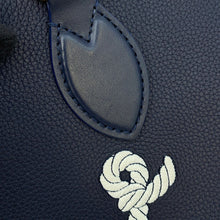 Load image into Gallery viewer, LOUIS VUITTON Onthego MM NavyM24834 Grained Calf Leather Sailor's Knot Nautical Size MM