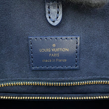Load image into Gallery viewer, LOUIS VUITTON Onthego MM NavyM24834 Grained Calf Leather Sailor's Knot Nautical Size MM