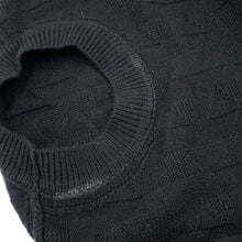 Load image into Gallery viewer, HERMES H motif knit Size 34 Black3H2617D4 Wool 100%