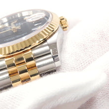 Load image into Gallery viewer, ROLEX Datejust 36 W36mm Stainless Steel K18YG Bright Black Dial126233G