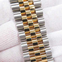 将图像加载到图库查看器中,ROLEX Datejust 36 W36mm Stainless Steel K18YG Bright Black Dial126233G