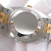 Load image into Gallery viewer, ROLEX Datejust 36 W36mm Stainless Steel K18YG Bright Black Dial126233G
