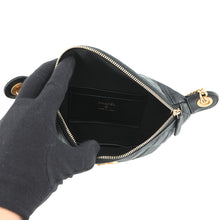 Load image into Gallery viewer, CHANEL Matelasse CC Logo Heart Chain Crossbody Bag BlackAP3761 Caviar Leather