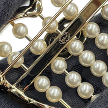 Load image into Gallery viewer, CHANEL Heart Brooch GoldABG046 Gold Plated Faux Pearl Rhinestone