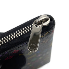 将图像加载到图库查看器中,LOUIS VUITTON LV × TM Portefeuille Clemence Noir/MulticolorM13408 Monogram・Canvas