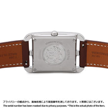 将图像加载到图库查看器中,HERMES Cape Cod GM W29mm × H41mm Stainless Steel Leather White Shell DialCC3.710