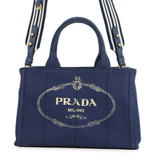 Load image into Gallery viewer, PRADA Canapa Blue1BG439 Canvas