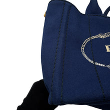 将图像加载到图库查看器中,PRADA Canapa Blue1BG439 Canvas