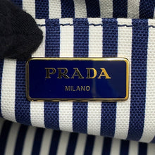 将图像加载到图库查看器中,PRADA Canapa Blue1BG439 Canvas