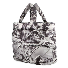 Load image into Gallery viewer, PRADA Re-Nylon Padded Print Quilted Tote Bag Gray2VG082 Nylon