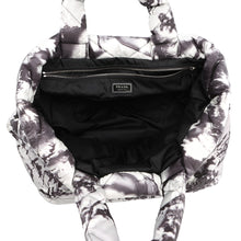 Load image into Gallery viewer, PRADA Re-Nylon Padded Print Quilted Tote Bag Gray2VG082 Nylon