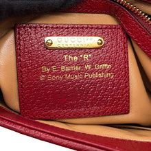 Load image into Gallery viewer, GUCCI Centennial Jackie 1961 Hobo Bag Ivory/Red636706 Canvas Leather Size Small