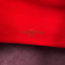 将图像加载到图库查看器中,Valentino Garavani V Logo WALK 2WAY Handbag PinkXW9B0H23QEL Leather