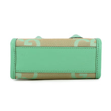 Load image into Gallery viewer, GUCCI Jumbo GG 2-Way Handbag Beige/Light Green671623 Canvas Leather