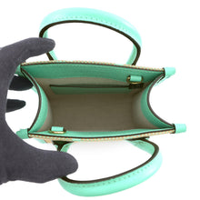 Load image into Gallery viewer, GUCCI Jumbo GG 2-Way Handbag Beige/Light Green671623 Canvas Leather