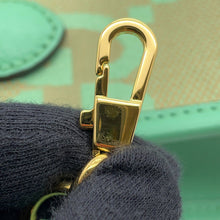 Load image into Gallery viewer, GUCCI Jumbo GG 2-Way Handbag Beige/Light Green671623 Canvas Leather