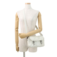 Load image into Gallery viewer, Dior Macrocannage Dior Camp Shoulder Bag WhiteM1243BNEY Leather Size Small