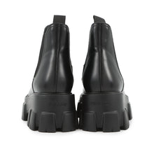 Load image into Gallery viewer, PRADA Monolith Side Gore Boots Black1T725L Leather Rubber Size 35H
